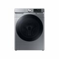 Almo Smart Wi-Fi Connected 4.5 cu. ft. Steam Front Load Washer with Super Speed Wash in Platinum WF45B6300AP